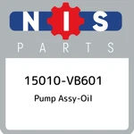 15010-VB601 Nissan Pump Assy-oil 15010VB601, New Genuine Oem Part. Fixed Price $231.16.