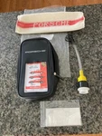 Porsche Design Classic Motoroil Bag Pouch With Attachment, Gloves And Rag. New. Fixed Price $68.00.