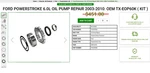 Ford Powerstroke 6.0L Oil Pump Repair 2003-2010: Oem TX-EOP60K (kit ). Fixed Price $400.00.