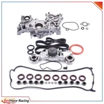 Timing Belt Kit W/ Water Oil Pump For Acura Honda Isuzu 2.2L 2.3L L4 Sohc 94-02. Fixed Price $96.57.
