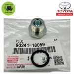 Genuine Toyota 4RUNNER Fj Tacoma IS350 Gx Transmission Oil Fill Plug With O-ring. Fixed Price $12.95.