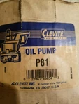 Clevite P81 Engine Oil Pump. Fixed Price $30.50.
