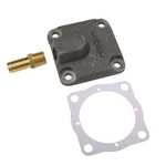 1956-1979 Vw Oil Pump Cover, Cast Iron With Fitting (for 8MM Stud Use). Fixed Price $50.95.