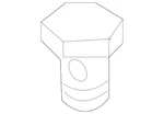New Genuine Bmw Hollow Bolt (1991-2010) Oe 32416852469. Fixed Price $19.80.