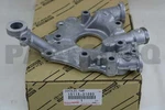1511531080 Genuine Toyota Cover, Oil Pump 15115-31080. Fixed Price $5.42.