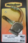 Milodon 18301 Oil Pump Pick Up, Sb Chevy, 8.500 Deep Pan, 3/4" Pressed, Gold. Fixed Price $59.99.