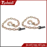 Findmall Pcs Trailer Safety Chains With Hooks 3/8'' 35' G80 Tow 21000LBS. Fixed Price $28.16.