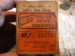 Hub City Valve Seat Inserts 30270. Fixed Price $25.00.