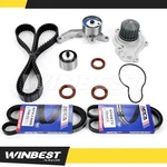 Timing Belt Kit Water Pump Serpentine For 04-09 Chrysler Pt Cruiser 2.4L. Fixed Price $59.50.