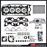For 92-95 Honda Civic Del Sol 1.5 1.6L Head Gasket Set Bolts Oil Pum D15Z1 D16Z6. Fixed Price $112.72.