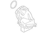 Genuine Mazda Engine Oil Pump Pickup Tube PY8W14240. Fixed Price $29.00.