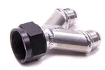 Peterson Fluid #10-1730 Y-manifold 20AN Female Swivel To 12AN. Fixed Price $137.99.