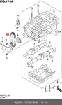 Genuine Oe Chain Oil Pump 1676078K00 For Suzuki 16760-78K00. Fixed Price $41.23.