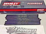 Manley 25855-1 Swedged End 8.550" Long .080" Wall 3/8" 4130 Single Push Rods. Fixed Price $17.45.