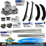 Genuine Timing Chain Kit & Oil Pump For 2006-2010 Hyundai Kia 3.3L 3.8L. Fixed Price $303.79.