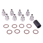 8PCS/SET High Pressure Oil Rail Repair Kit Ford 6.0L Stainless Steel Us. Fixed Price $32.00.