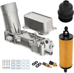 Engine Oil Cooler Filter Housing Assembly For Dodge Chrysler Jeep 2011-2016 3.6L. Fixed Price $79.99.
