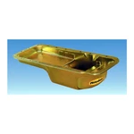 Milodon Oil Pan 30761; Replacement 6QT Gold Iridite For Chrysler 383-440 B/rb. Fixed Price $217.46.