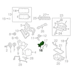 For Dodge Nitro 2011 Mopar 68194155AB Oil Pump. Fixed Price $508.79.
