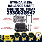 Genuine Oem Hyundai Kia Balance Shaft Oil Pan Assembly Bolts. Fixed Price $471.00.