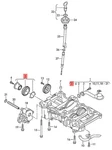 Genuine Intermediate Gear With Hub Audi Vw 03L198488. Fixed Price $188.69.