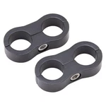 Russell Hose Separator 654313; 2 -08AN Black Anodized Aluminum. Fixed Price $24.57.