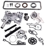 Timing Chain Kit W/ Sprocket Oil Water Pump Cover For Toyota 4RUNNER 2.4L 85-95. Fixed Price $102.14.