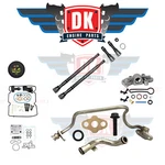6.0L Powerstroke Oil Cooler Stc Blue Spring Stand Pipes Turbo Supply Drain Tube. Fixed Price $309.99.