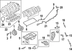 Genuine Ford Engine Oil Pump Pickup Tube ML3Z-6754-A. Fixed Price $17.95.