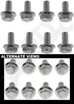 Apdty 56771 Oil Pan Bolts, 5/16-18, Head Size 3/8 In.. Fixed Price $17.57.
