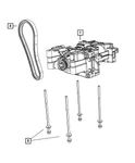 Genuine Mopar Balance With Oil Pump Shaft Package 68745338AA. Fixed Price $13.00.