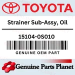Oem Genuine Toyota Sequoia 2007-2022 Strainer Sub-assy, Oil 15104-0S010. Fixed Price $157.84.