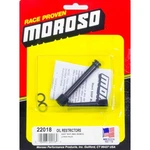 Moroso 22018 Hex Head Oil Restrictors For Dart Chevy Small Block Pc Sbc. Fixed Price $51.20.