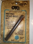 New Metric Head Bolt Bit For Pinto Otc 7016. Fixed Price $30.00.