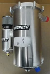 Moroso 22617 Qt Dry Sump Tank, Aluminum, 7" Dia X 15" Long, -16AN In/out. Fixed Price $699.99.