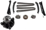 Engine Timing Chain Kit With Water Pump-stock Melling 3-391SCCWP-1. Fixed Price $295.92.