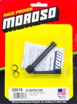 Moroso 22018 Oil Restrictors, Dart Sh. Fixed Price $41.99.