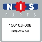 Nissan Pump Assy-oil 15010JF00B, New Genuine Oem Part. Fixed Price $896.96.