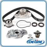 Fit 88-91 Honda Civic Crx 1.6L Timing Belt Kit Oil Water Pump Set Thermostat. Fixed Price $65.99.