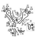 Genuine Mopar Oil Pump Drive Chain 05047966AB. Fixed Price $40.06.