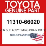 Toyota Genuine Land Cruiser LX45 93-97 Cover Sub Assy Timing Chain 1131066020. Fixed Price $204.12.