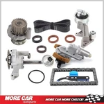 Timing Belt Chain Tensioner Kit Water Oil Pump For 03-06 Audi Volkswagen 1.8L. Fixed Price $124.03.