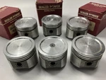 (6) Sealed 2333P-060 Forged Piston .060" 1966-1976 Ihc Amc Willys 232 258-L6. Fixed Price $149.99.
