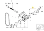 Genuine Bmw E38 Lubrication System/oil Pump Suction Pipe Oem 11417503261. Fixed Price $420.41.