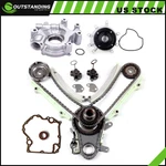 For Durango 00-02 Dakota 00-01 4.7L Timing Chain Water Oil Pump Kit Cover Gasket. Fixed Price $130.15.