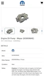 New Genuine Mopar 05038398AE Engine Oil Pump Jeep Dodge Ram 5.7L 6.4L V8 Hemi. Fixed Price $128.85.
