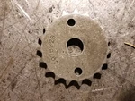 4976323 Cummins 5.0L Used Oem Crankshaft Gear Nissan Titan 15043-EZ40A. Fixed Price $10.00.