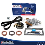 Timing Belt Kit Chain Tensioner Set For 01-06 Volkswagen Audi 1.8L Dohc. Fixed Price $114.75.