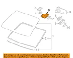 Gm Oem 15-20 Canyon,colorado Windshield Glass-lane Assist Cmra Cover 22963887. Fixed Price $13.98.