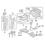 For Lexus NX250 2022-2025 1514725010 Engine Oil Pump Pickup Tube Gasket. Fixed Price $21.29.